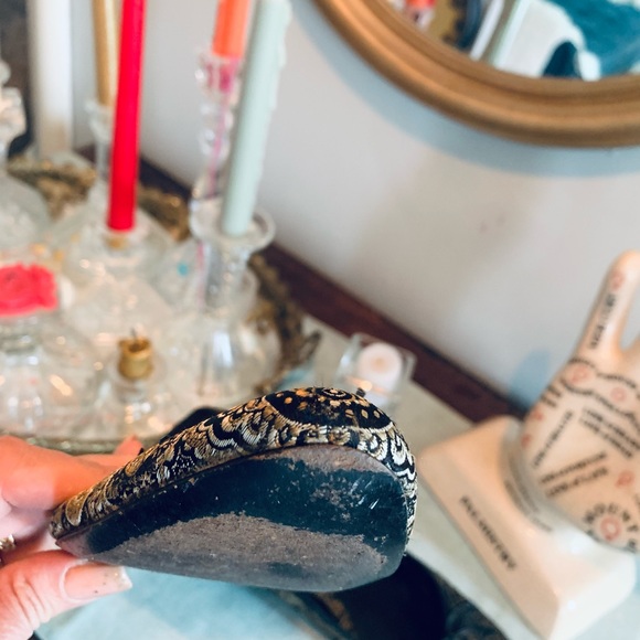 Nine West Kitten Heel brocade shoes - Picture 8 of 9
